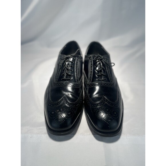 Florsheim Black Lexington Wingtip Oxford Men\'s 10D #17066‎ main image 8